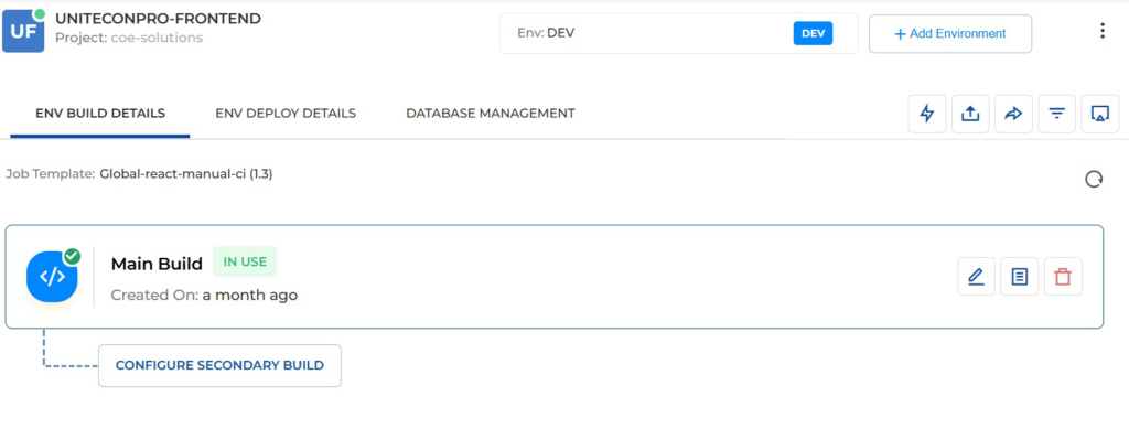 How to Build Multiple Images from One CI/CD Trigger Using Secondary Builds 1 Configure Secondary Build